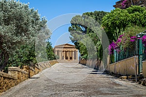 Temple of Concordia in the Valley of Temples - Agrigento, Sicily, Italy