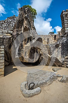 Temple of the Condor, Machu Picchu, Peru