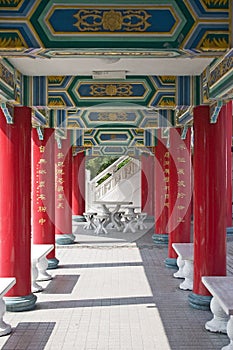 Temple corridor