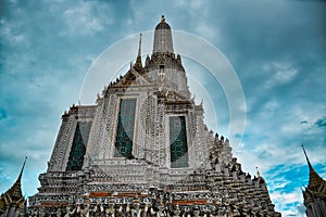 Temple of Dawn  Wat Arun is a buddhist temple and derives its name from the Hindu god Aruna often personified as the radiations of