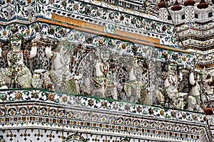 Temple of Dawn  Wat Arun is a buddhist temple and derives its name from the Hindu god Aruna often personified as the radiations of