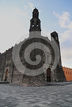 Temple de Santiago in the Plaza de las Tres Culturas in Mexico City