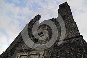 Temple de Santiago in the Plaza de las Tres Culturas in Mexico City photo