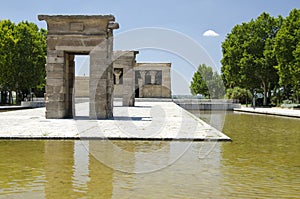 The Temple of Debod, Madrid photo