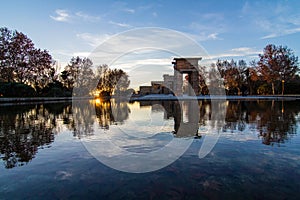 Temple Debod in Madrid