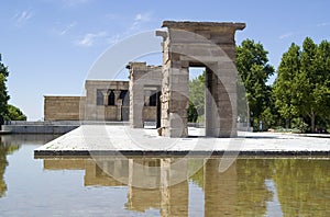 Temple of Debod, Madrid, Spain photo