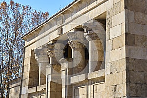 Temple of Debod. Madrid, Spain