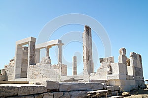 Temple of Demeter, Naxos island photo