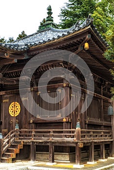 Temple detail at Shinshoji temple, Narita, Japan