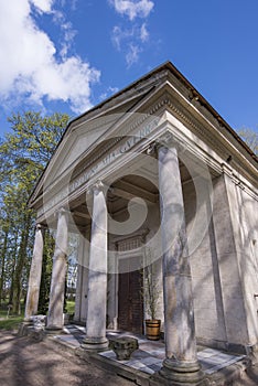 Temple of Diana in Arkadia in Poland