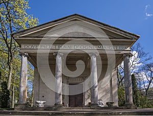 Temple of Diana in Arkadia in Poland