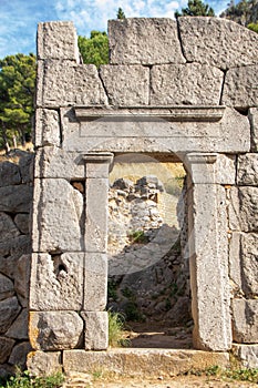 The Temple of Diana in Cefalu