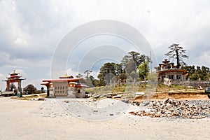 Temple at dochula pass