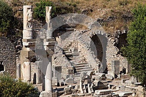 Temple of Domitian in Ephesus Ancient City