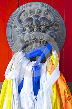 Temple Door Handle