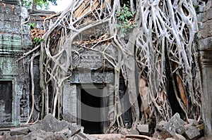 Temple doorway, Ankor Wat