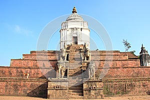 Temple In Durbar Square, Nepal.