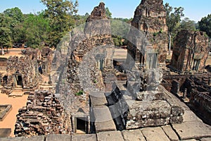 Temple East Mebon in Cambodia photo