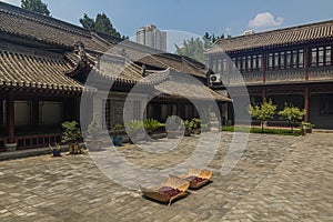 Temple of the Eight Immortals Ba Xi'an An in Xi'an, Chi