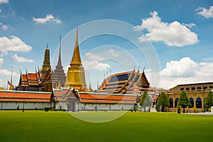 Temple of the Emerald Buddha in Bangkok