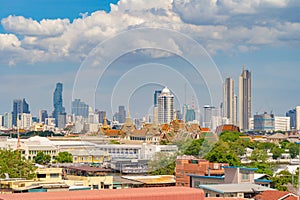 Temple of the Emerald Buddha, Grand palace, Temple of Dawn, Bangkok City, Thailand. Wat Phra Kaew, and Chao Phraya River,