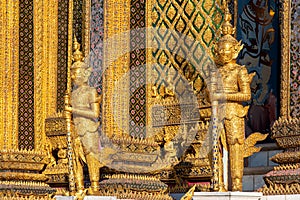 Temple of the Emerald Buddha or Wat Phra Kaew temple