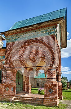 Temple ensemble in Korovniki, Yaroslavl, Russia