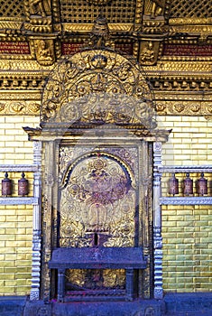 Temple Entrance, Swayambunath, Kathmandu, Nepal