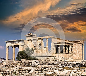 Temple of Erechtheum, Acropolis, Athens