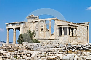 Temple of Erechtheum, Acropolis, Athens, Greece