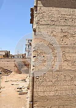 Temple in Esna, Egypt