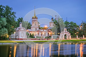Temple of the Exaltation of the Cross of the Lord in Altufevo. M