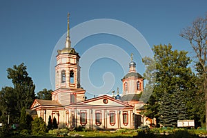 Temple of the Exaltation of the Holy Cross in Altufevo. Moscow,