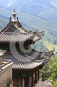 Temple flying roof