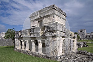 Temple of the Frescos at Tulum photo