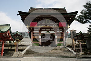 Temple at Fushimi Inari photo