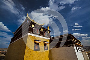 Temple in gansu china