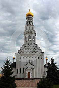 Temple of the glory of the dead Soviet soldiers in Prokhorovka, Russia