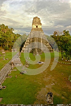 Temple Gran Jaguar at Tikal