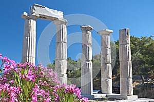 Temple of the Great Gods at Samothraki photo