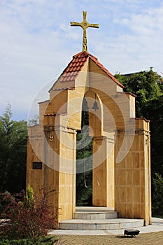 Temple Gregorian campanile photo