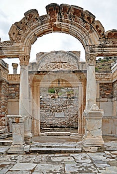 The Temple of Hadrian.