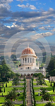 Temple in Haifa photo