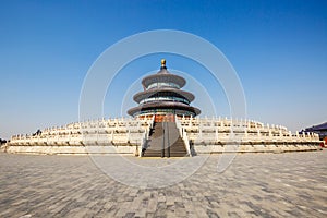 The temple of heaven in Beijing, in China