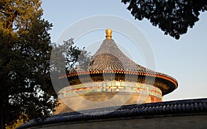 The Temple of Heaven in Beijing, China. Known as Tiantan in Chinese.