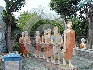 Temple of Hell and Paradise. Thailand