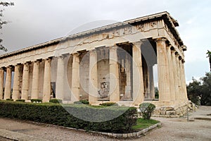 Temple of Hephaestus in Ancient Agora of Athens