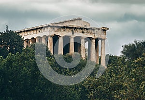 Temple of  Hephaestus - Ancient Agora- Athens - Greece