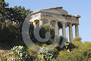 Temple of Hephaestus in Athens photo