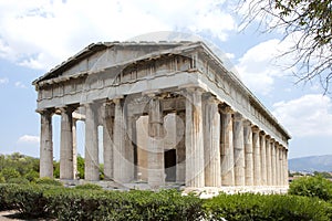 Temple of Hephaestus. Athens, Grece.